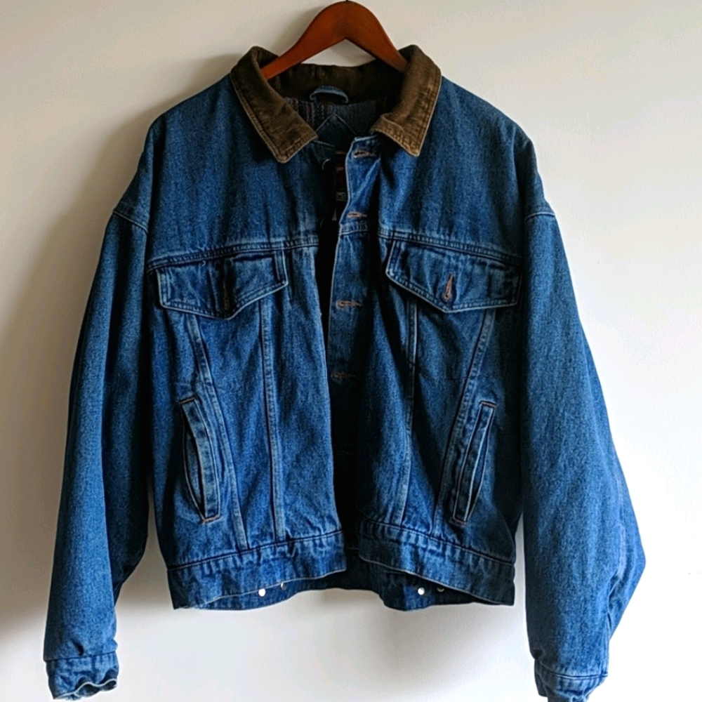 Wrangler Hero Blanket-Lined Denim Jacket